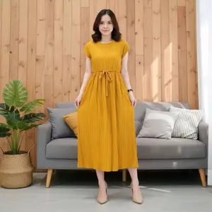 Dres plisket terbaru.daster wanita kekinian.dres terlaris 2025.dres wanita termurah gratis ongkir