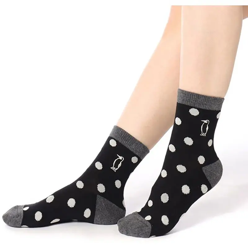 CHUMS 3P Booby Dots Crew Socks S 3
