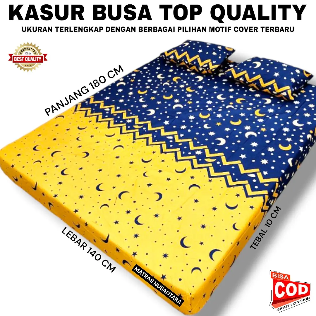 PROMO!! Kasur busa muat 3 orang uk 180x140x10 cm Matras  Furniture