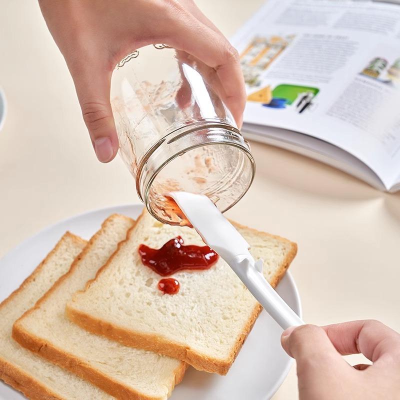 Product Introduction of Multi-purpose bottle bottom spatula Cream soft glue spatula jam silicone 2
