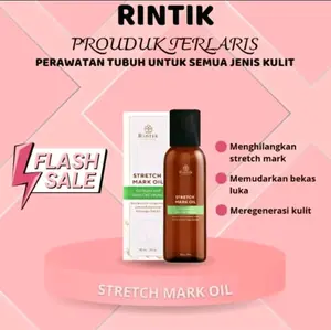 Rintik Stretch mark oilSkincare Penghilang bekas luka stretchmarkPaling ampuh 90ml Perawatan Ibu Hamil