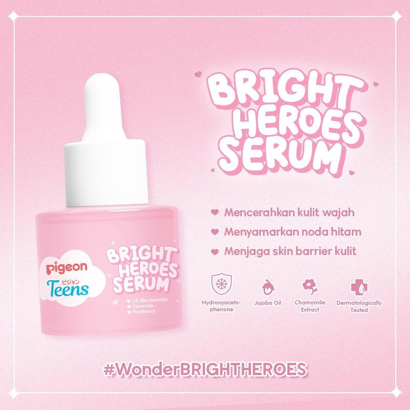 PIGEON TEENS Paket Lengkap Skincare Mencerahkan Kulit Kusam 4
