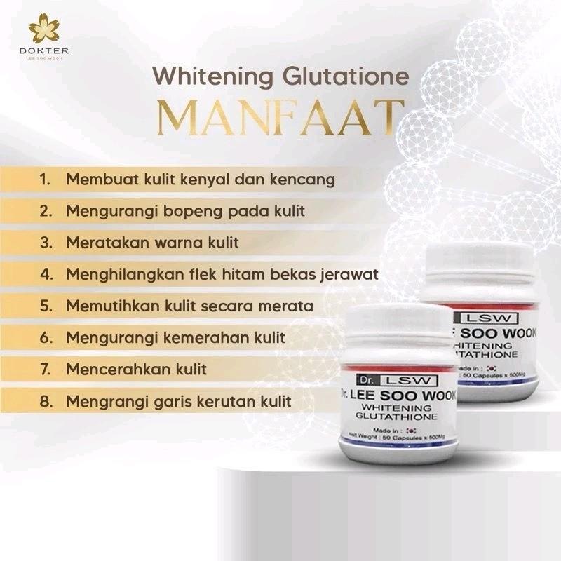 Dr. LSW Capsule Whitening Pemutih Badan Ampuh Garansi Asli 4