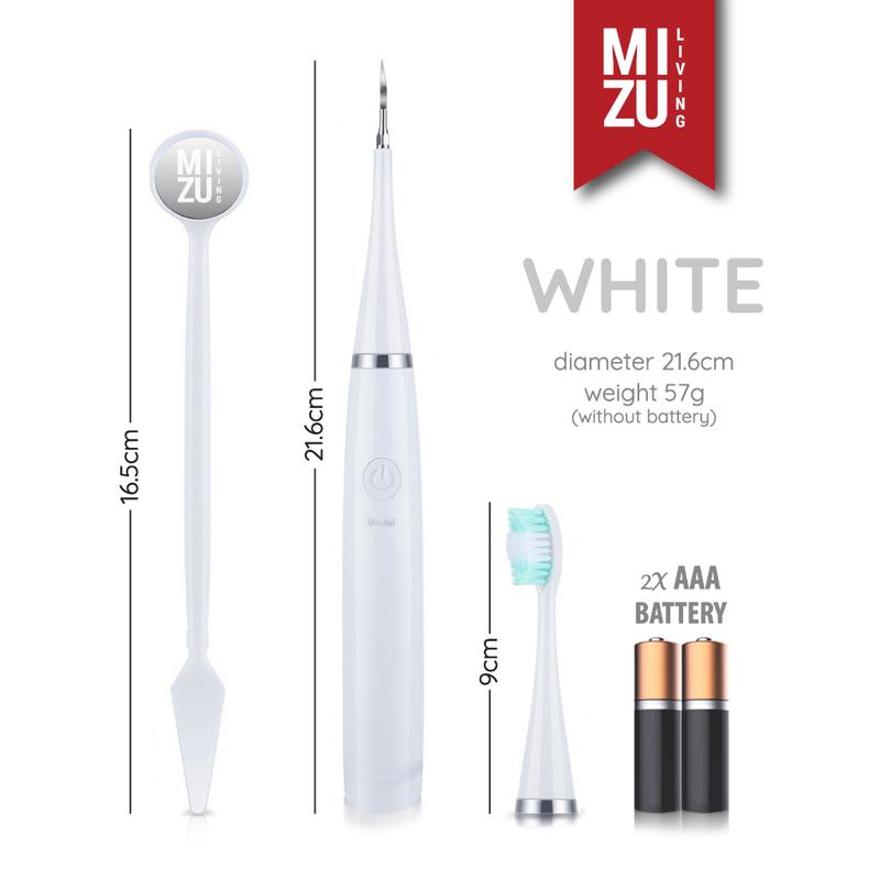 MIZU SHIKA-LITE Dental Scaler Pembersih Karang Gigi Sonic Electric Toothbrush Sikat Gigi Elektrik 7