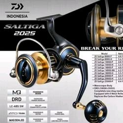 daftar harga reel daiwa saltiga SALTG14000-XH Spinning resistant barrier in lieu of traditional rubber seals Reel DAIWA 23 SALTIGA 4000