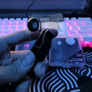 Tombol Analok Games FF, ML, PUBG Dll. Responsif100% menghindari panasnya layar hp dan tidak meninggalkan bekas&goresan