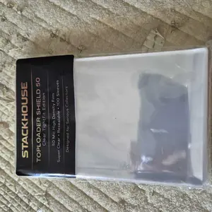 STACKHOUSE Sleeve Toploader 50 Mic Clear – Premium Plastik Pelindung Kartu (100pcs)