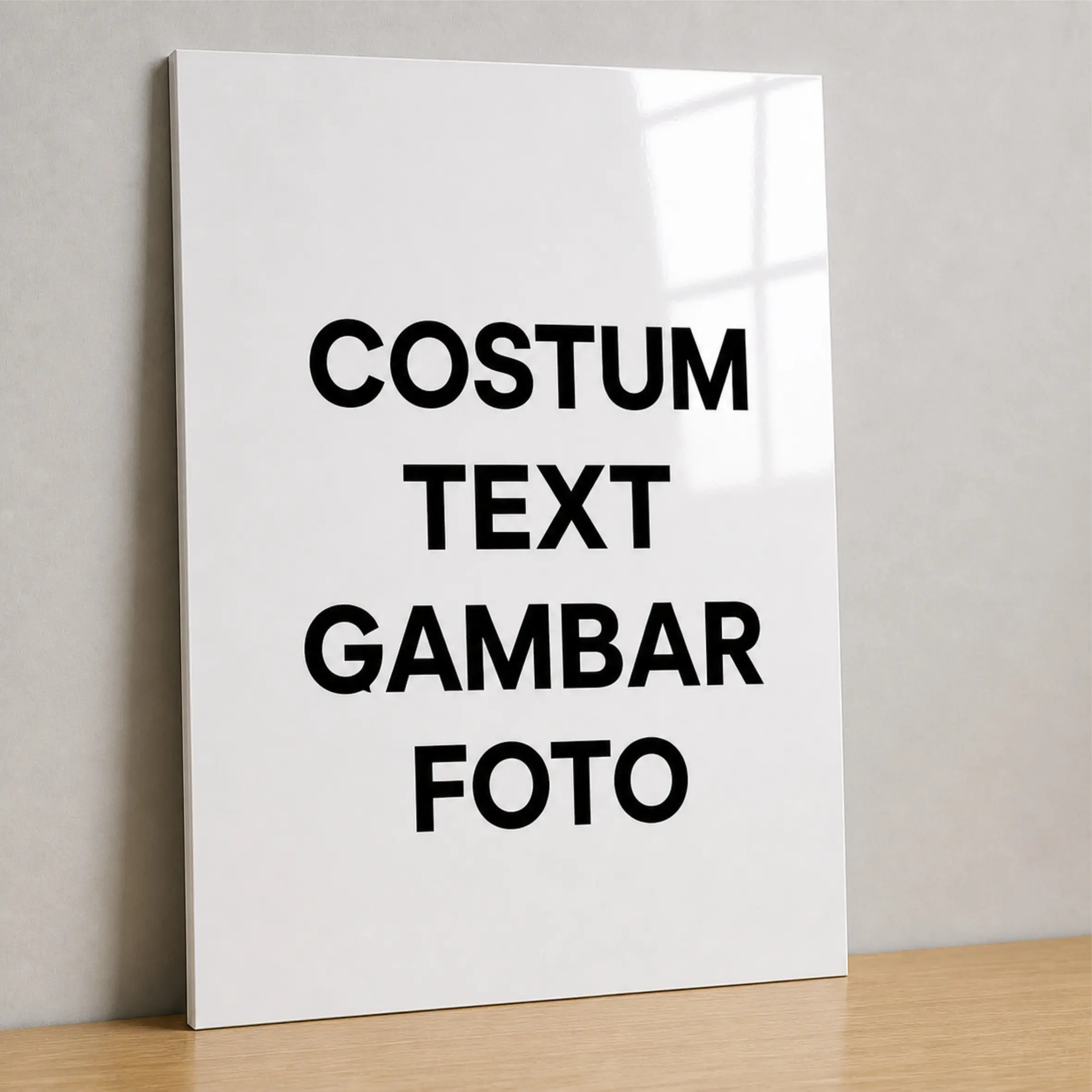 Legna Home Hiasan Dekorasi Pajangan Dinding Poster Kayu Custom Gambar