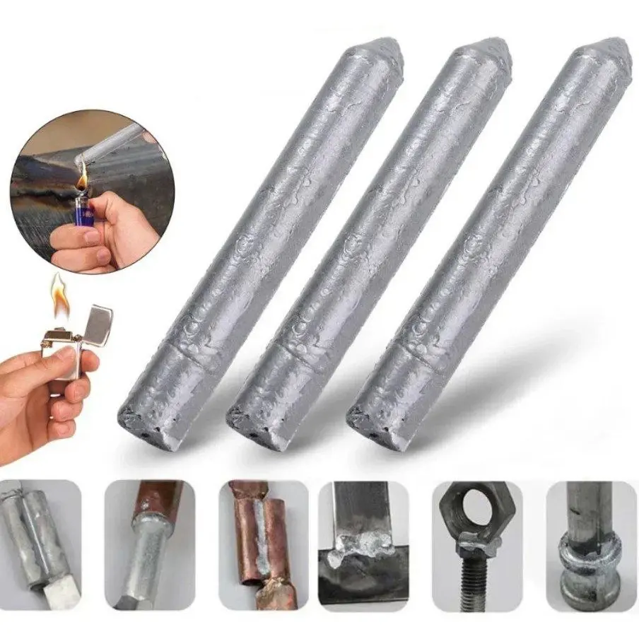 3 PCS Timah Las Bakar Korek Api Kawat Tambal Batang Solder Suhu Rendah Patri Welding