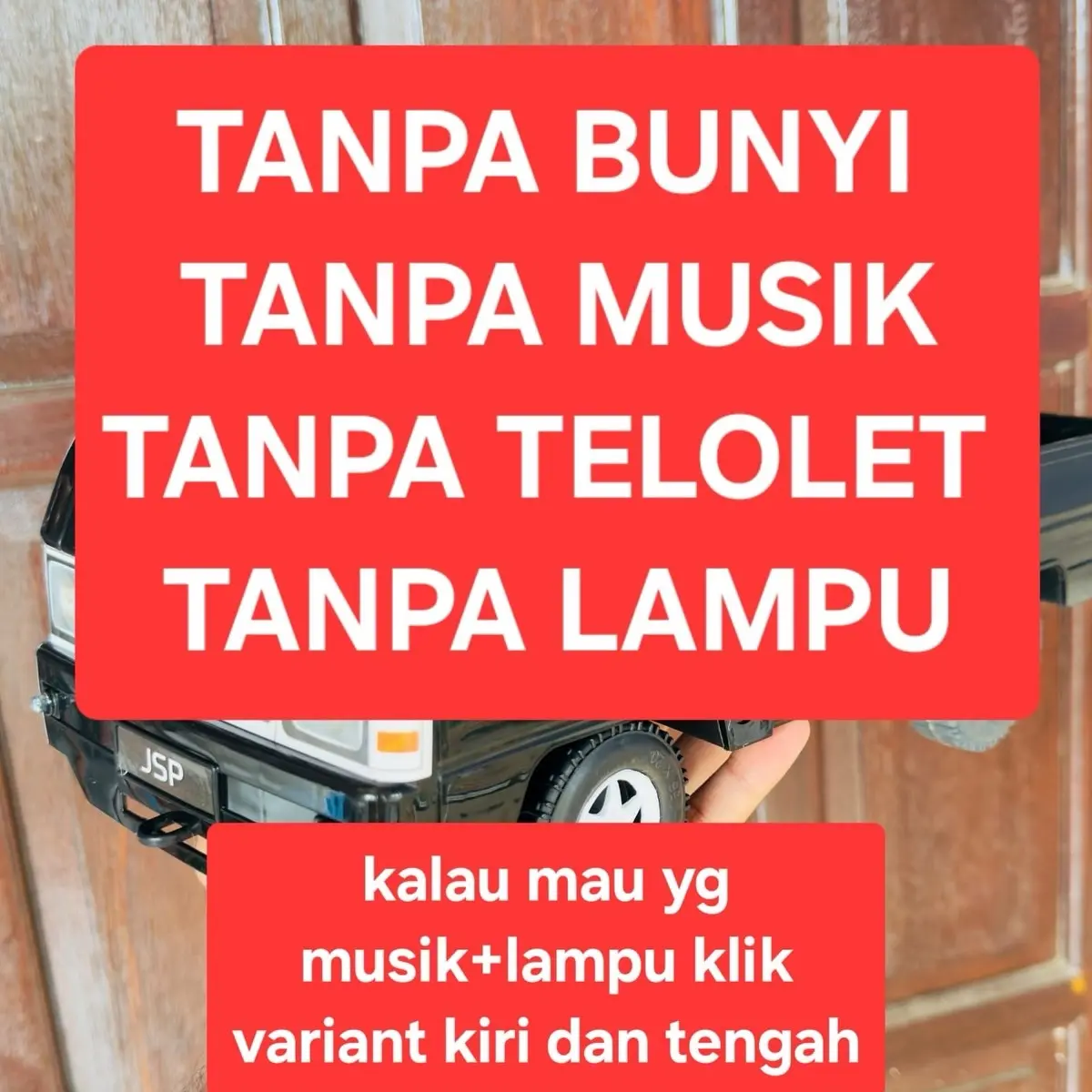 TANPA MUSIK TANPA LAMPU