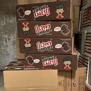 WOW KAGET 1 KARTON ISI 40 PCS (BERHADIAH BILA BERUNTUNG)