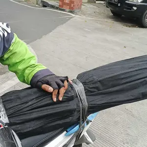 Tripod Banner 2 Sisi Stand Banner Promosi Kokoh Aluminium Alloy Hitam Adjustable Height 225cm x 125cm Praktis untuk Indoor & Outdoor