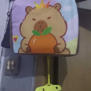 Lunch Bag Karakter Capybara | Tas Bekal Aluminium Foil Aesthetic | Tas Bekal Anak & Kantor Waterproof