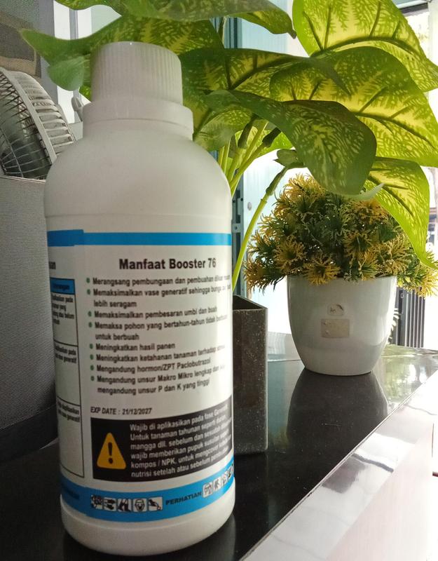 Booster 76 perangsang buah dan sayuran untuk pertanian dan perkebunan 5