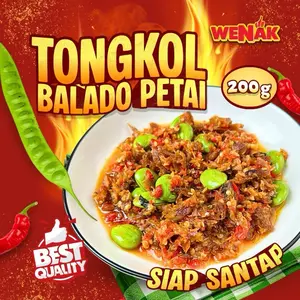 Wenak Tongkol Balado Pete 200 gram Sambal Food