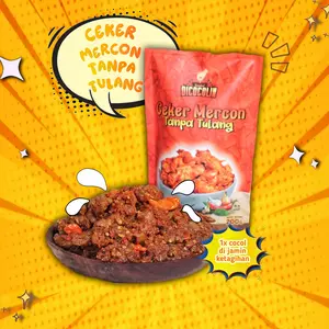 Dicocolin Ceker Mercon Tanpa Tulang Netto 200gram