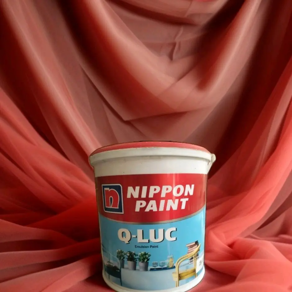 Q-LUC Cat Emulsi Anti Pudar, Anti Jamur, dan Tahan Lama 4.5kg - Paint