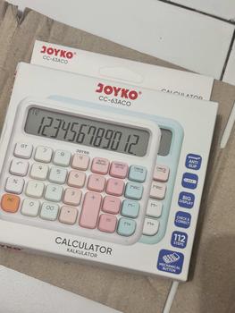 Product Review of Calculator Kalkulator Joyko CC-63ACO 12 Digits Check & Correct from Y**1 0