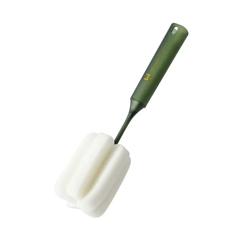 Cup brush bottle brush wine glass brush thermos brush water cup brush teapot brush removable PP sponge long handle brush cleaning brush