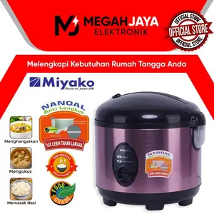 [PROMO GEBYAR MURAH ]  MIYAKO RICE COOKER / MAGIC COM MCM-508 SBC / MCM 508 SBC / MCM508 SBC (1,8 LITER) GARANSI RESMI