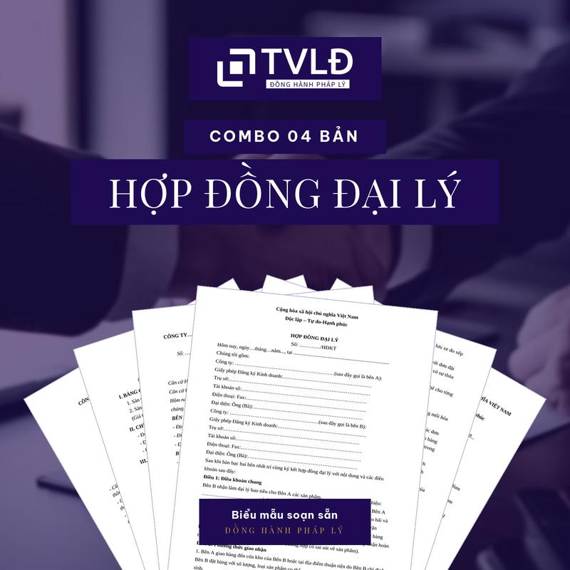 Combo hợp đồng đại lý mua bán