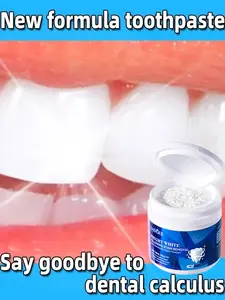 Pasta gigi padat probiotik dengan aroma peppermint untuk membersihkan dan menyegarkan napas, serta menggunakan tablet gigi yang mudah dibawa saat bepergian pemutih gigi
