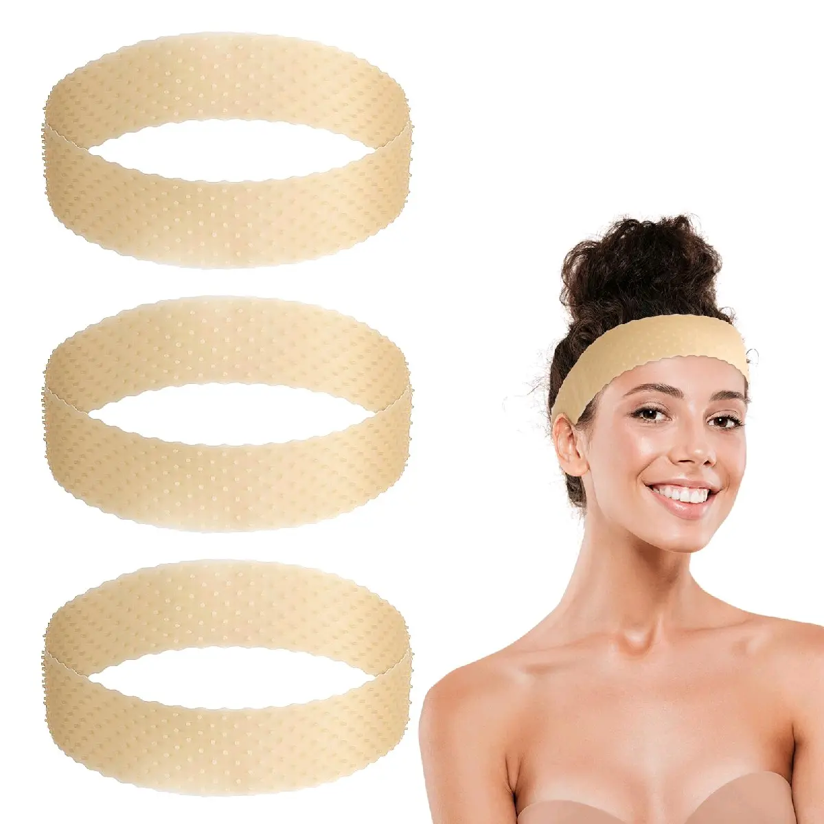 Silicon Headband Wig Nunkot