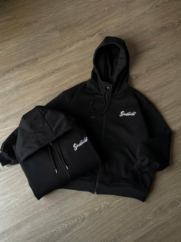   DEAL MỞ BÁN BST MỚI  ÁO KHOÁC NỈ COTTON FOM BOXY MÙA ĐÔNG HÌNH THÊU BASIC SUNSTUDIO 