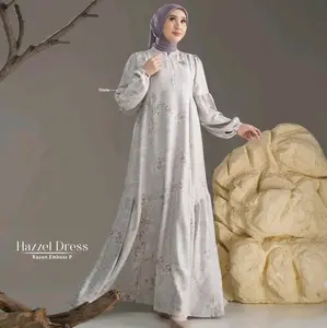 READY GAMIS HAZZEL SERIES MIDI DAN DRESS NADHEERA