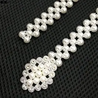 Ikat Pinggang Wanita MUTIARA Korea Fashion Style Women Gesper Elastis - TH-100 3