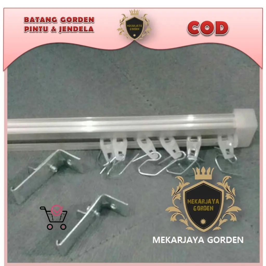 BATANG BALOK HORDENG KORDEN GOEDEN GIRDEN FULL SET MURAH TIANG BALOK TIRAI VITRAS GORDEN REL KOTAK ALUMUNIUM Engkel