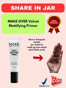 Share In Jar M.a.k.e Over Velvet Mattifying Primer