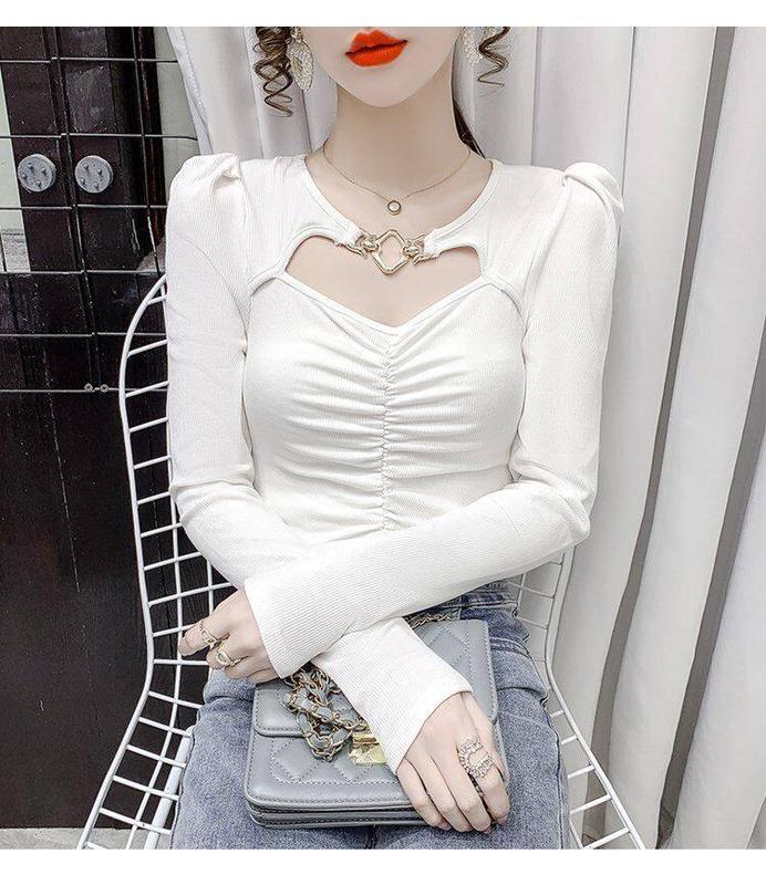 Product Introduction of Áo Cánh Cho Nữ, Phong Cách Quốc Tế, Dáng Ôm, Áo Lót, Thích Hợp Cho Mùa Xuân Và Mùa Thu, Tay Áo Dài, Thiết Kế Sang Trọng, Hở Lưng, Phong Cách Độc Đáo, Thiết Kế Đẹp, Hàng Mới Về Năm 2024 12