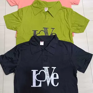 Kaos Crop Top Polo Shirt Wanita/Crop Top Polos/Kaos Wanita/T-shirt Kerah Polos//Kaos Crop Top Baju Atasan