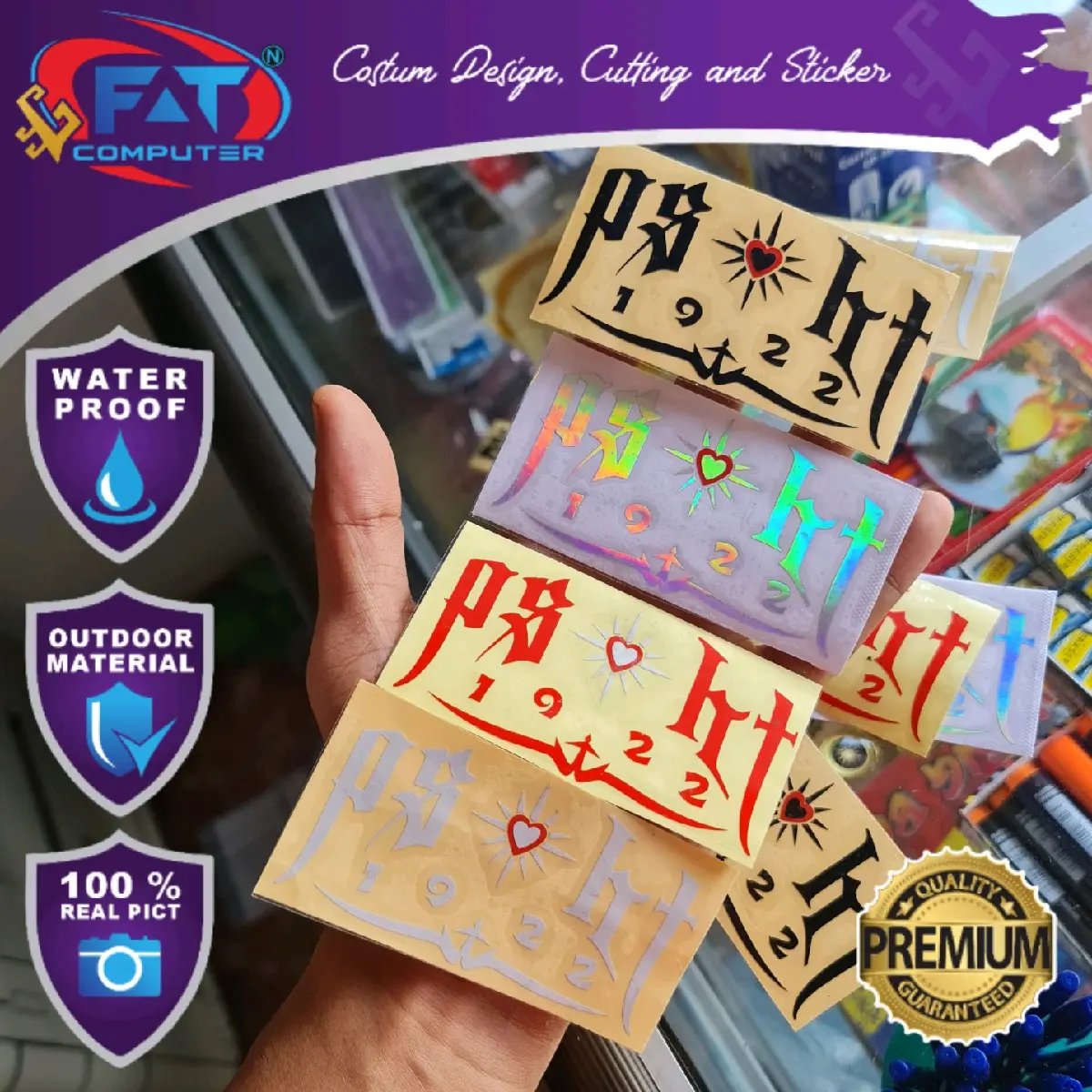 NEW DESIGN ️!! Stiker Cutting PSHT 1922