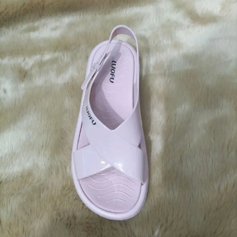 Luofu Sepatu Sendal luofu,Empuk   #Ringan pakai #Shoeswanita #Slip on 3