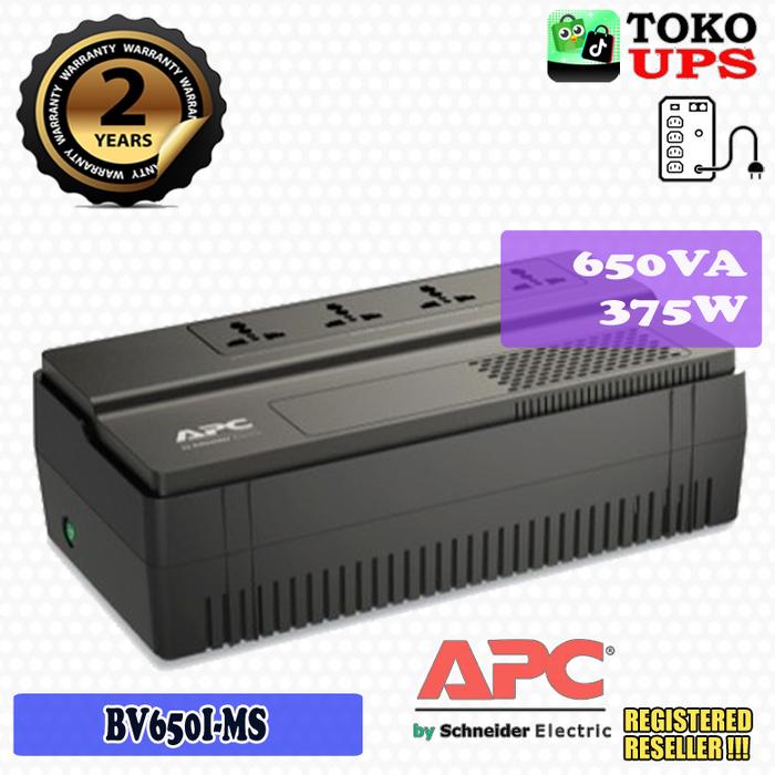 Gambar APC BV650I-MS BV650IMS UPS 600VA 375W 230V Floor Wall Mount - Bubble dari TokoUPS Kota Administrasi Jakarta Pusat Tokopedia