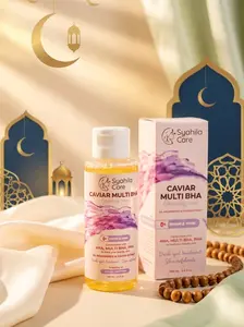 Expoliating TONER CAVIAR multi BHA by syahila care Mencerahkan Perawatan Wajah Exfoliasi