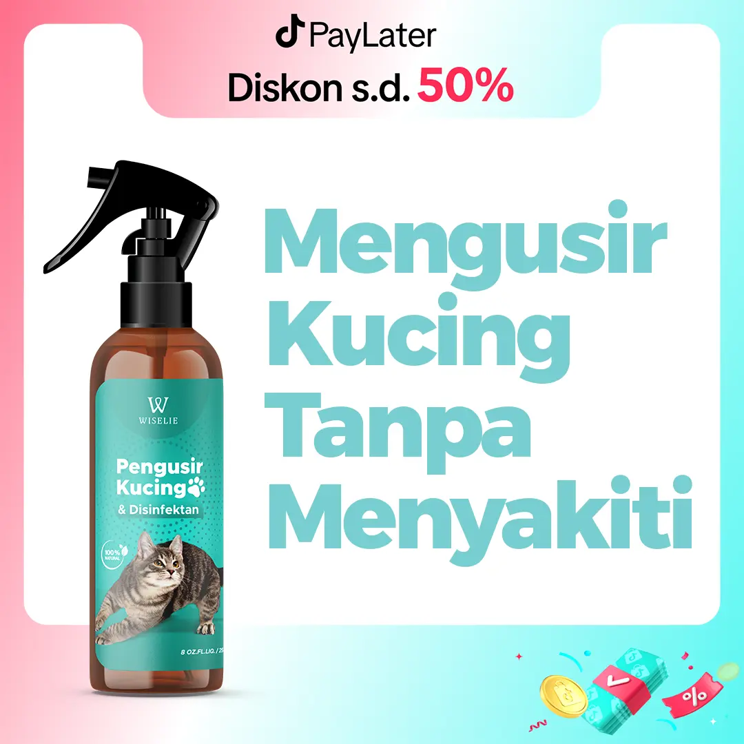 Wiselie Pengusir Kucing Bahan Alami Tidak Mengandung Racun Aman Untuk Tumbuhan