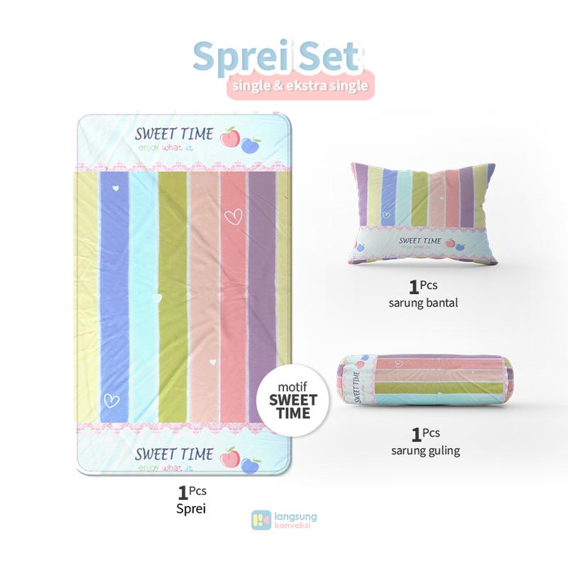 Sprei Sudut Karet Uk.140x200 T15,20,25,30cm - Motif 2