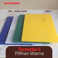 Gambar AKEBONNO - Chopping Board Restangular/Alas Pemotong/Talenan Anti Bakteri Green Blue Yellow White Gampang Dipakai - Blue dari Akebonno Kota Administrasi Jakarta Barat 1 Tokopedia