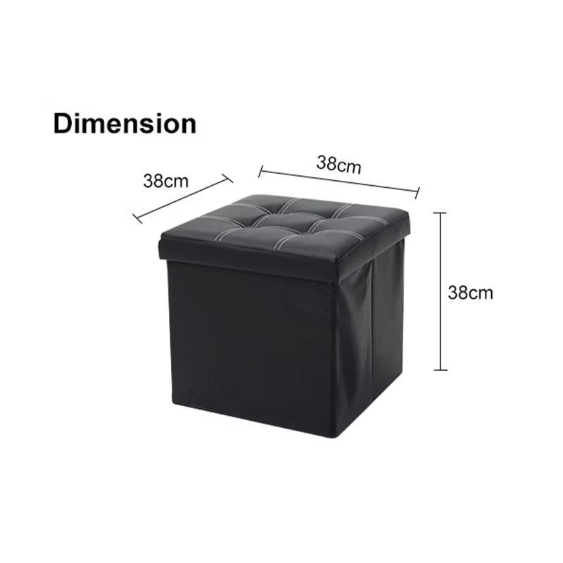 [LOCAL READY STOCK] SNUGSG FOLDABLE LEATHER SOFA STOOL CHAIR