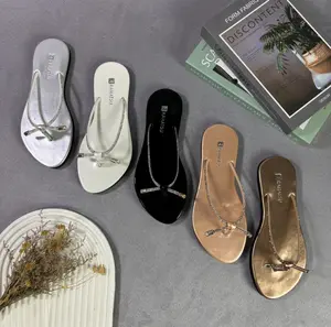 Rahatsu Sandal Flat Wanita Dewasa Marbella Jepit Pita Ujung Bambu Sendal