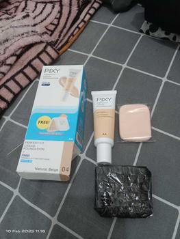 Product Review of Pixy Perfect Fit Liquid Foundation SPF35 PA++ Gratis Pixy UV Whitening Two Way Cake Refill Wajah from m**a g**' 1