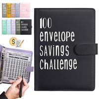 100 Envelopes Challenge Binder: A5 Money Saving Budget Binder with Cash Envelopes- Money Saving Binder Savings Challenges Book to Save $5,050