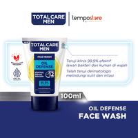 Gambar Total Care Men Face Wash Oil Defense 100ml [1pcs] - Sabun Wajah Pria Solusi Minyak Berlebih dari TempoStore Kota Administrasi Jakarta Timur 1 Tokopedia