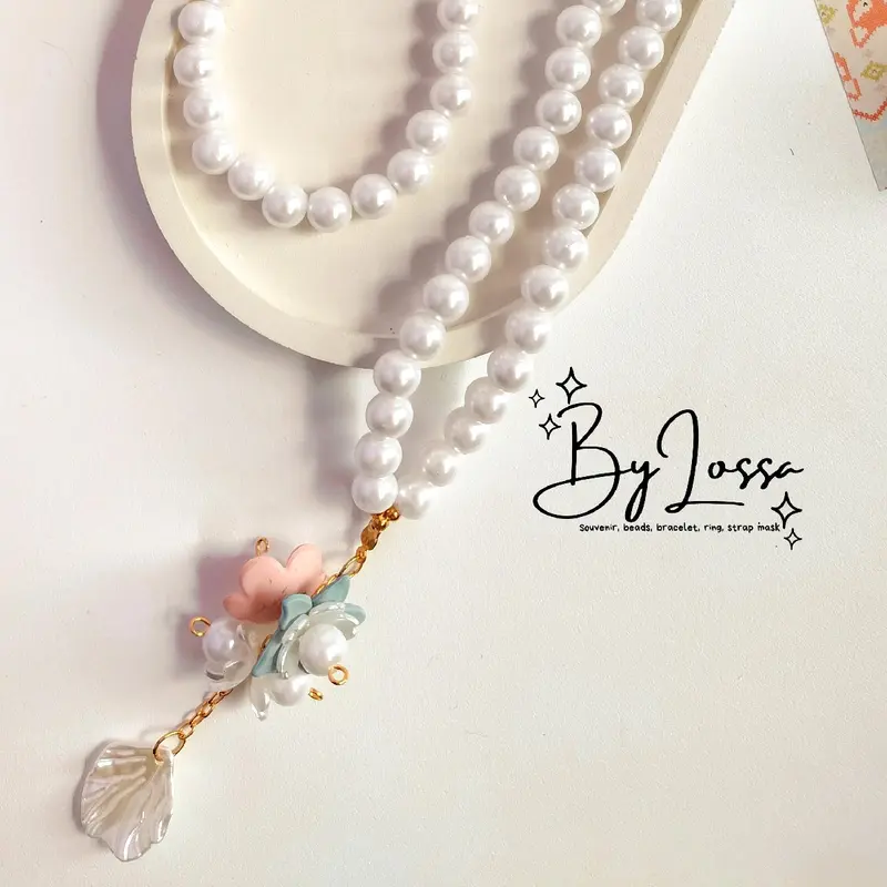 souvenir tasbih mutiara 99 butir souvenir pernikahan souvenir haji dan umroh souvenir tasbih cantik Muslim cincin 0