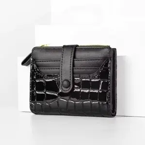 Dompet Mini Wanita Simple – Dompet Cewek Lucu Aesthetic, Muat Kartu & Uang, Cocok untuk Ibu-Ibu