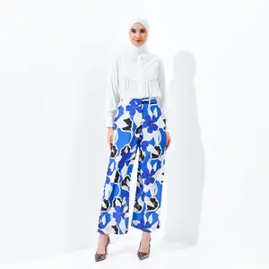 ALEZALABEL  POPPY PANTS BLUE