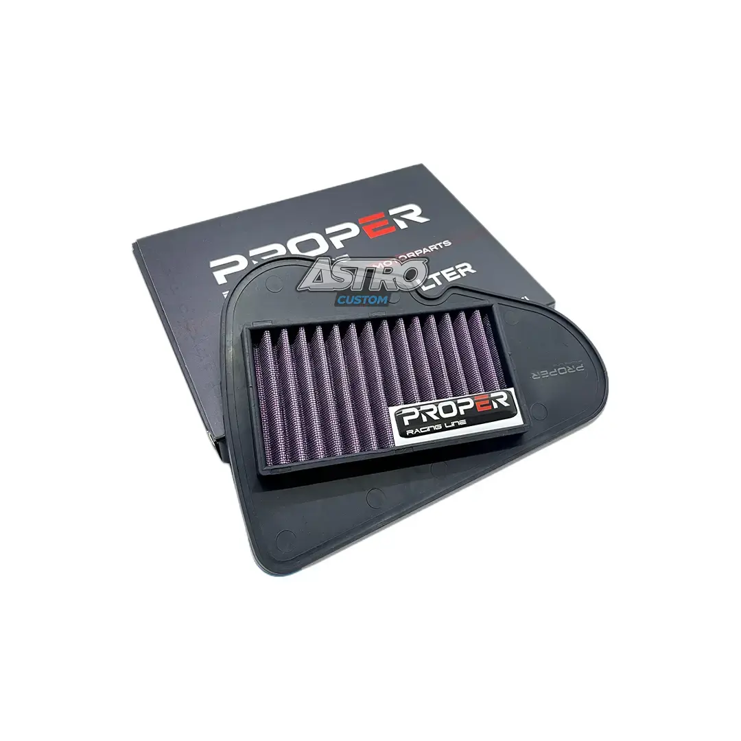 Filter Udara Proper Racing Line Beat Fi / ESP Scoopy Fi / ESP Vario 110 Fi ESP Air Filter Hybrid Saringan Udara Motor Motorcycle